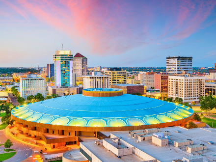 Wichita, KS city view